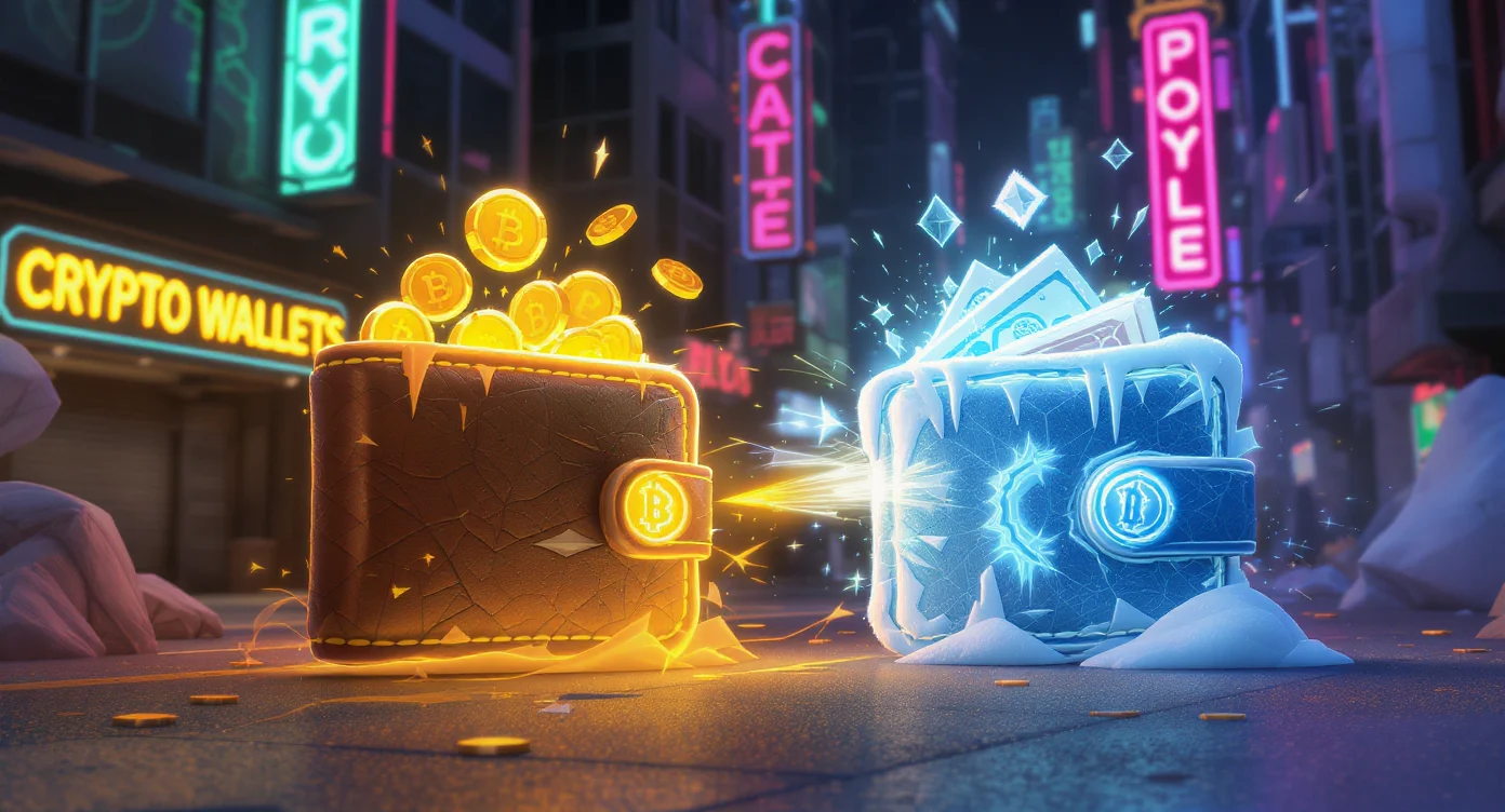 Hot and Cold Crypto Wallets 2025